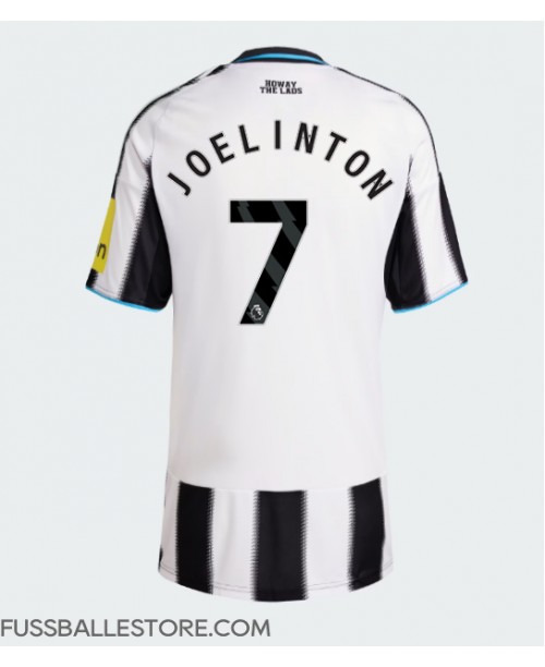 Günstige Newcastle United Joelinton #7 Heimtrikot Damen 2025-26 Kurzarm Günstige Newcastle United Joelinton #7 Heimtrikot Damen 2025-26 Kurzarm
